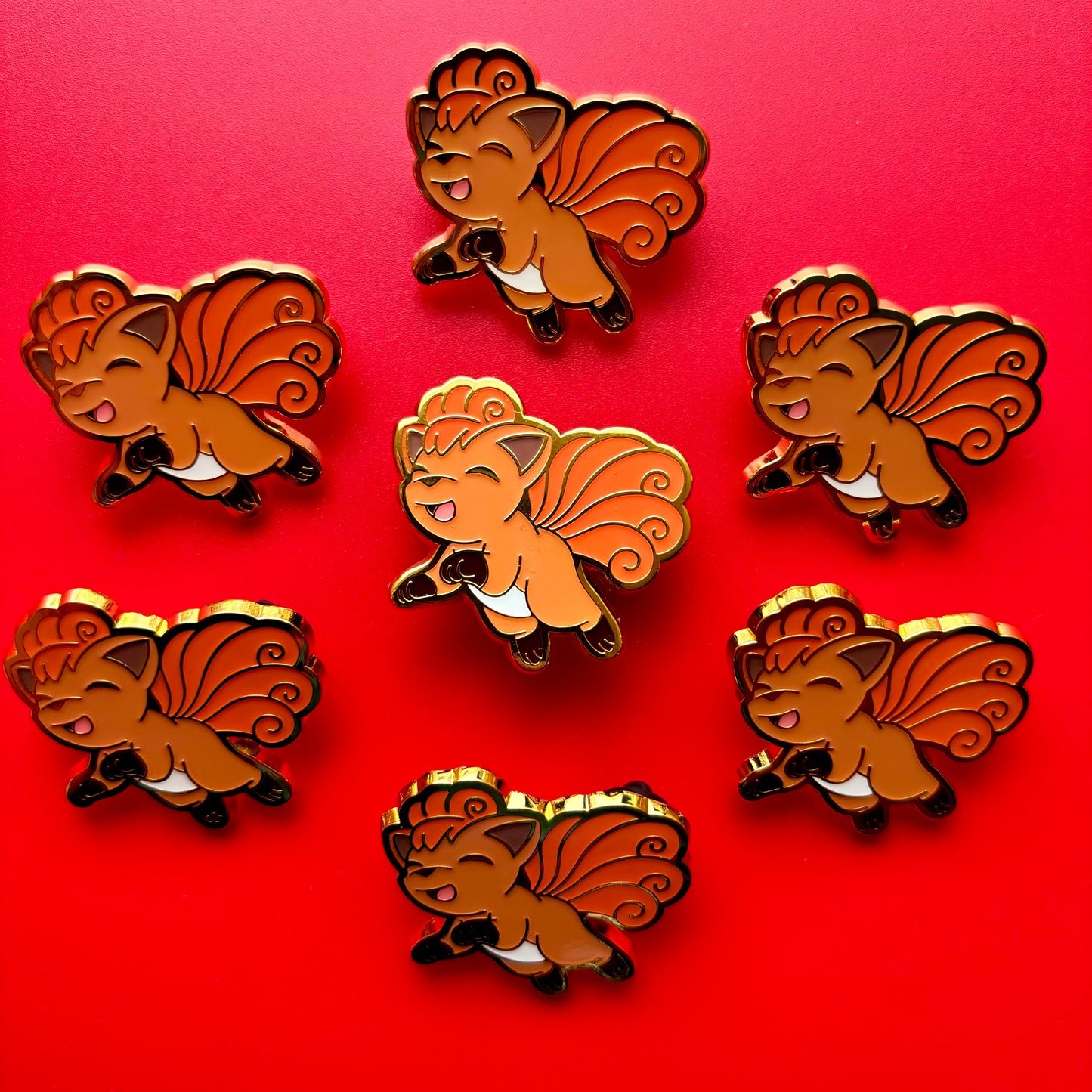 Vulpix Hard Enamel Pin