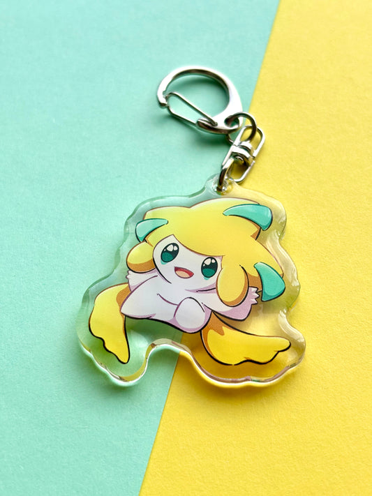 Wishing Star Acrylic Keychain Charm