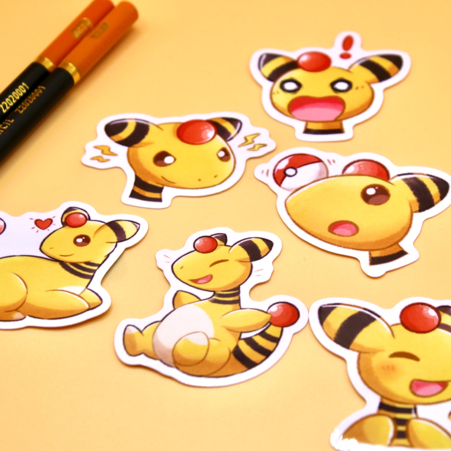 Ampharos Sticker Pack