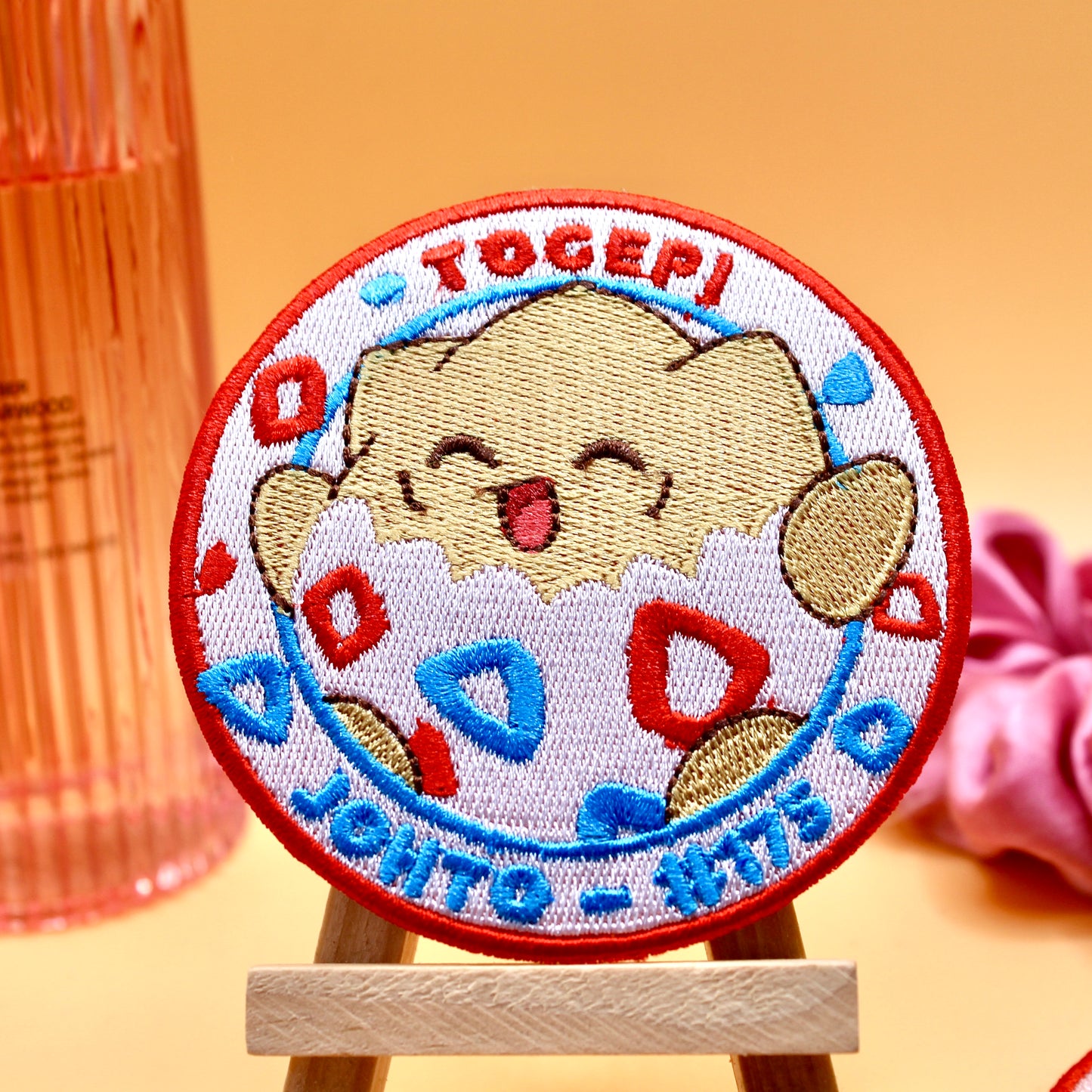 Togepi Embroidered Iron On Patch