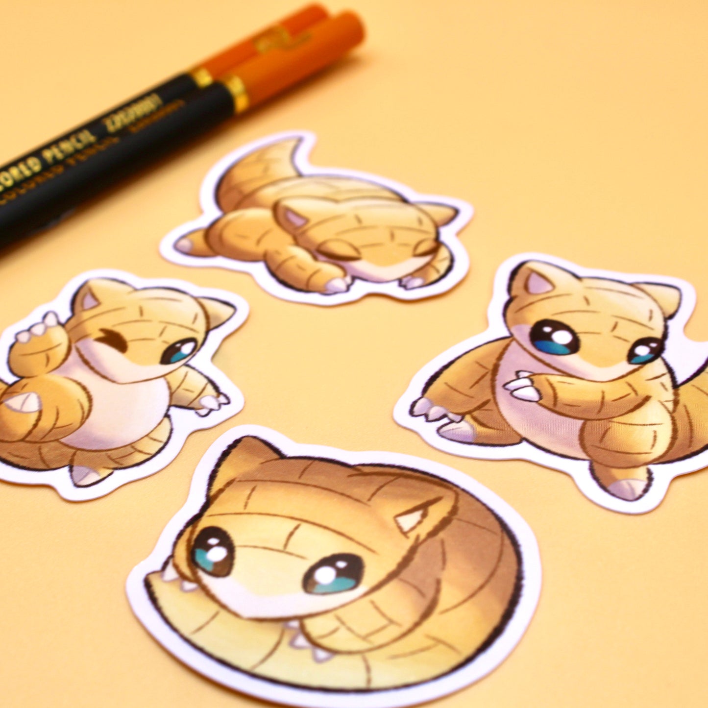 Sandshrew Sticker Pack