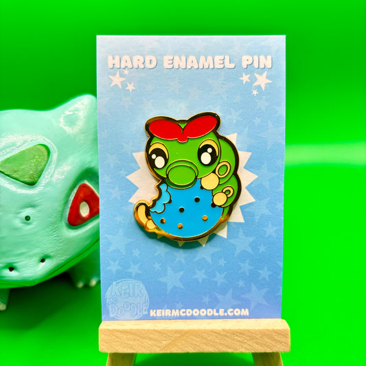 Caterpie Hard Enamel Pin