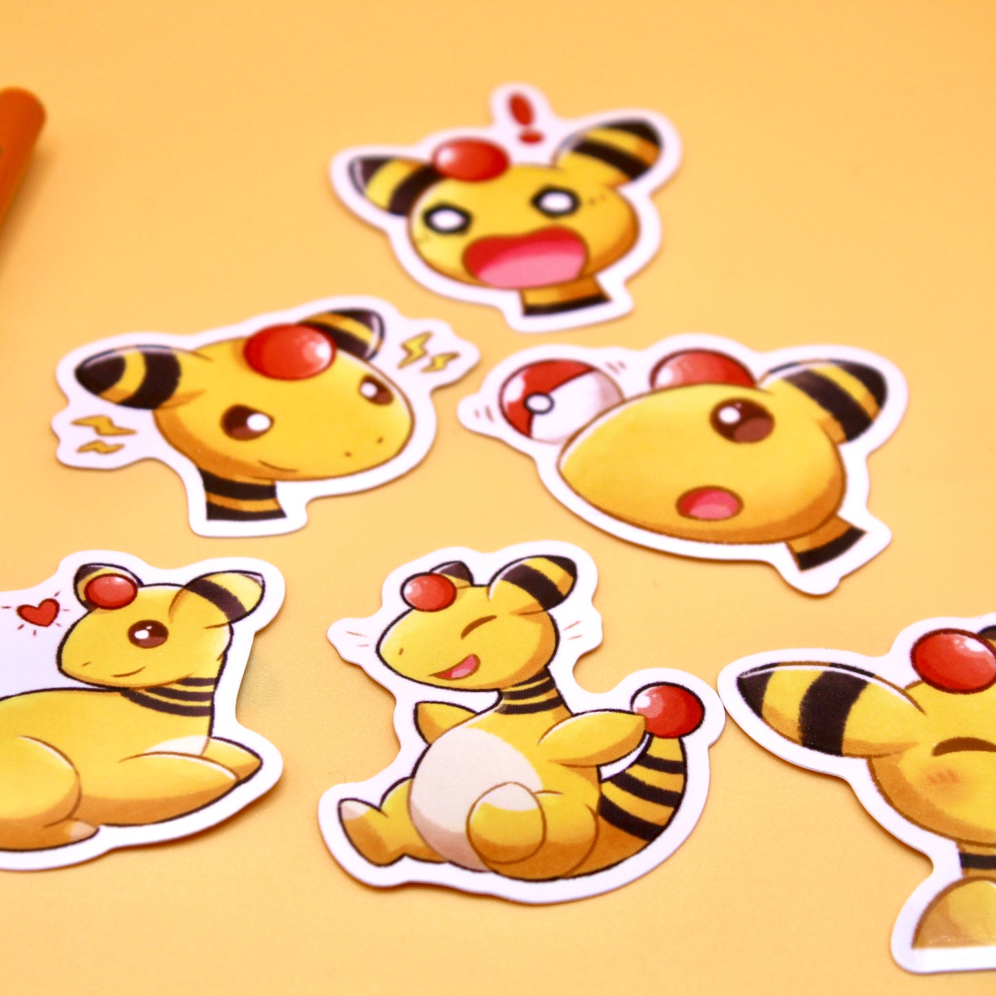 Ampharos Sticker Pack