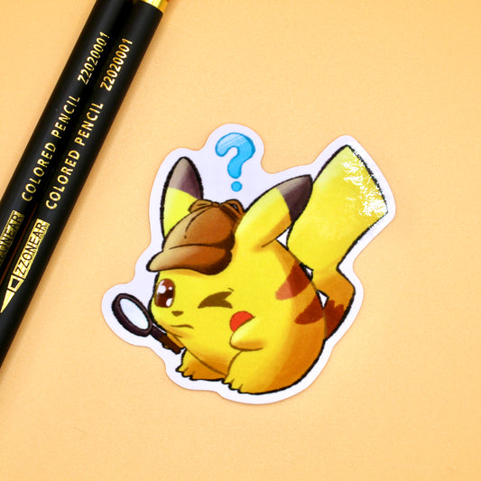 Detective Pikachu Sticker