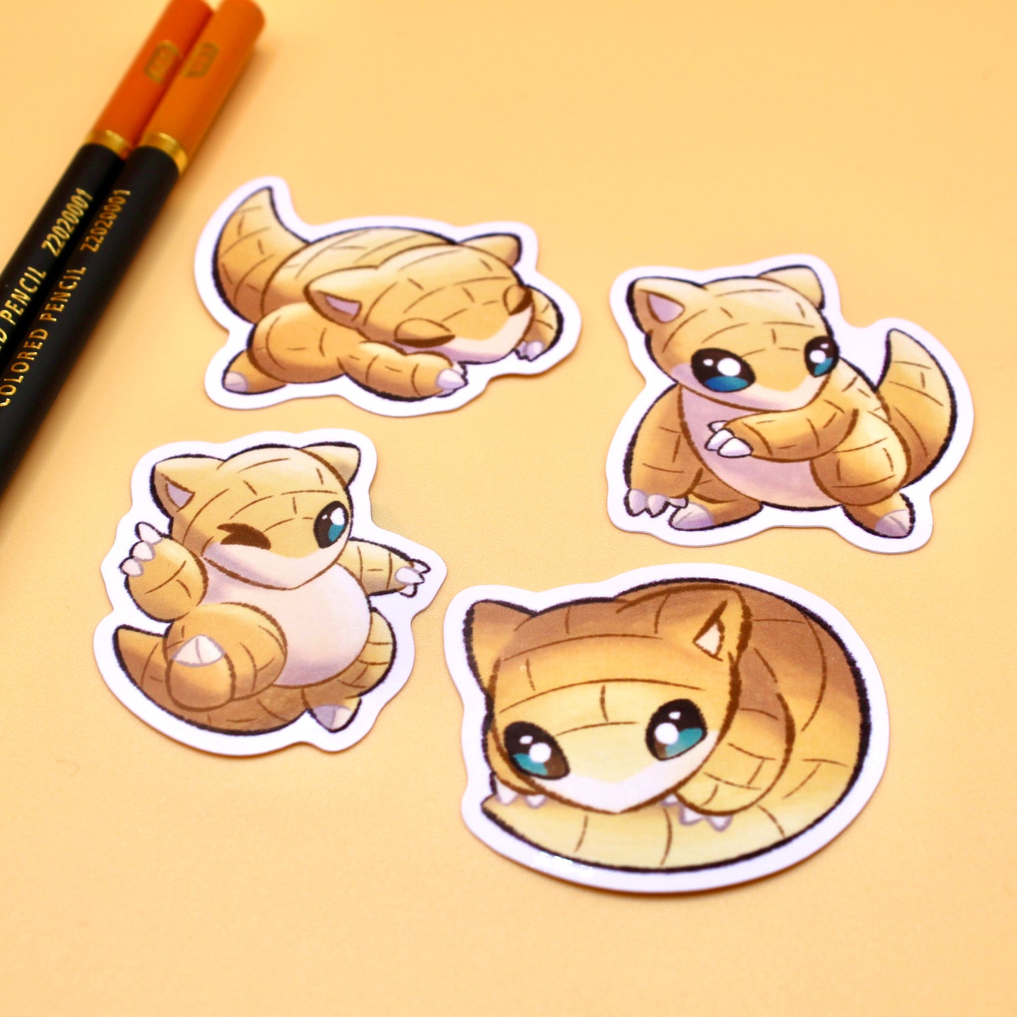 Sandshrew Sticker Pack