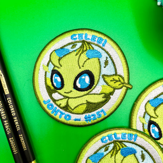 Celebi Embroidered Iron On Patch