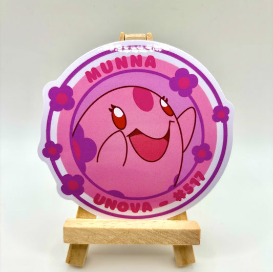 Munna Vinyl Sticker