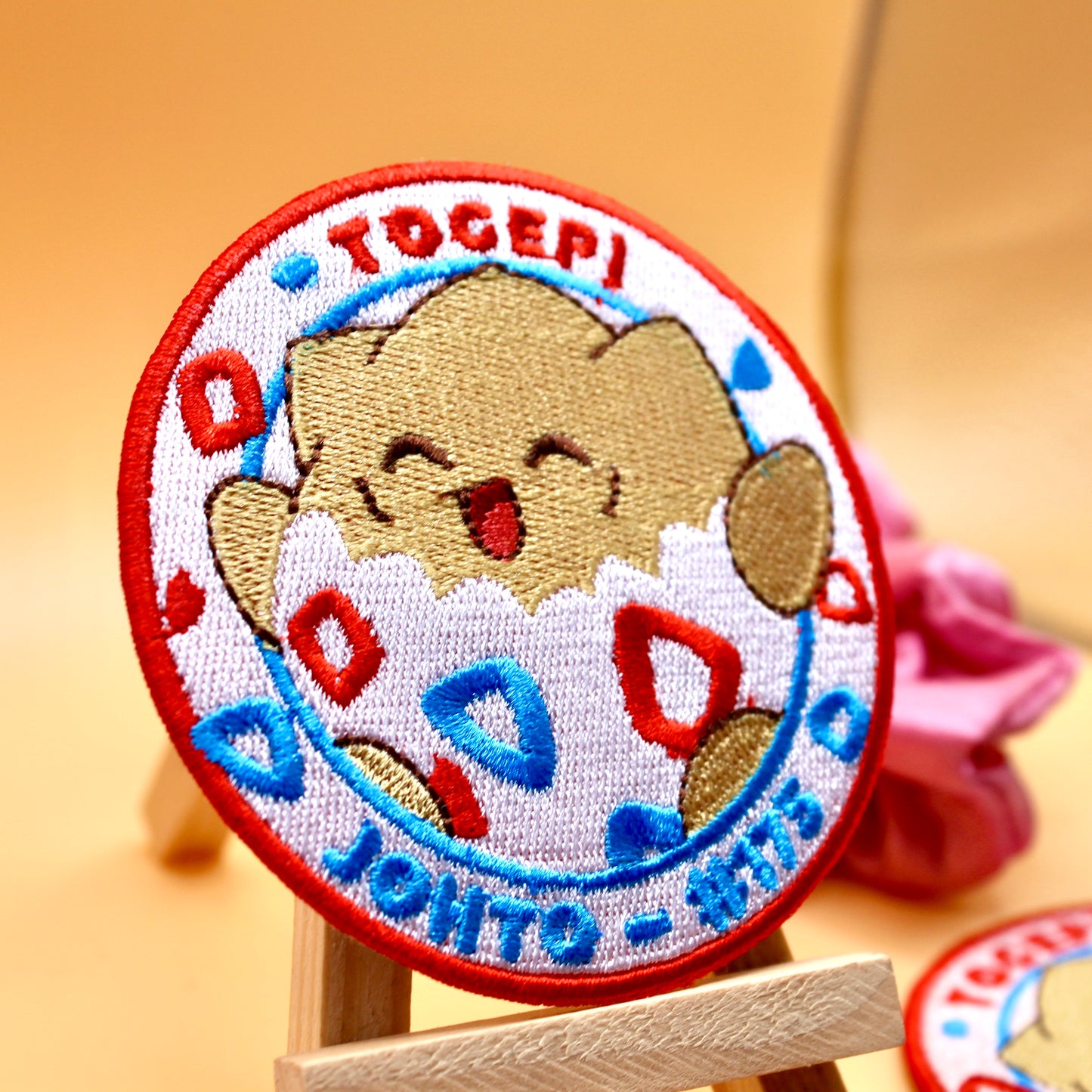 Togepi Embroidered Iron On Patch