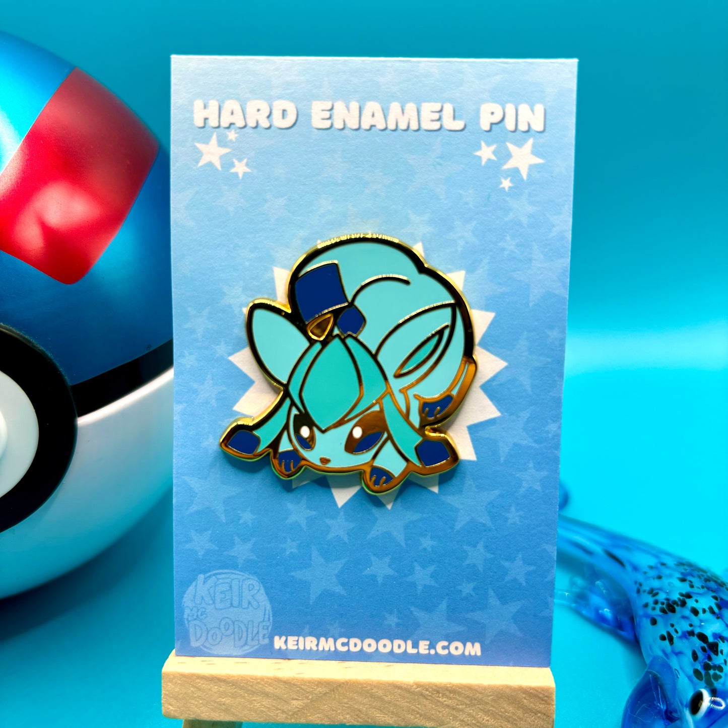 Glaceon Hard Enamel Pin