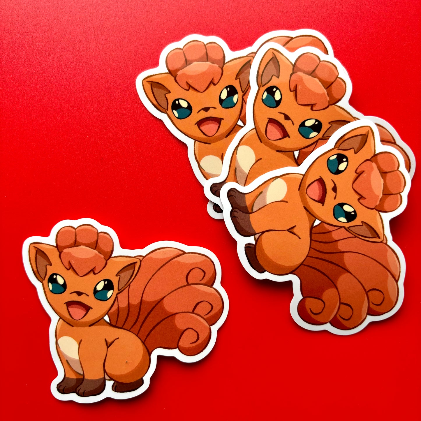 Vulpix Vinyl Sticker