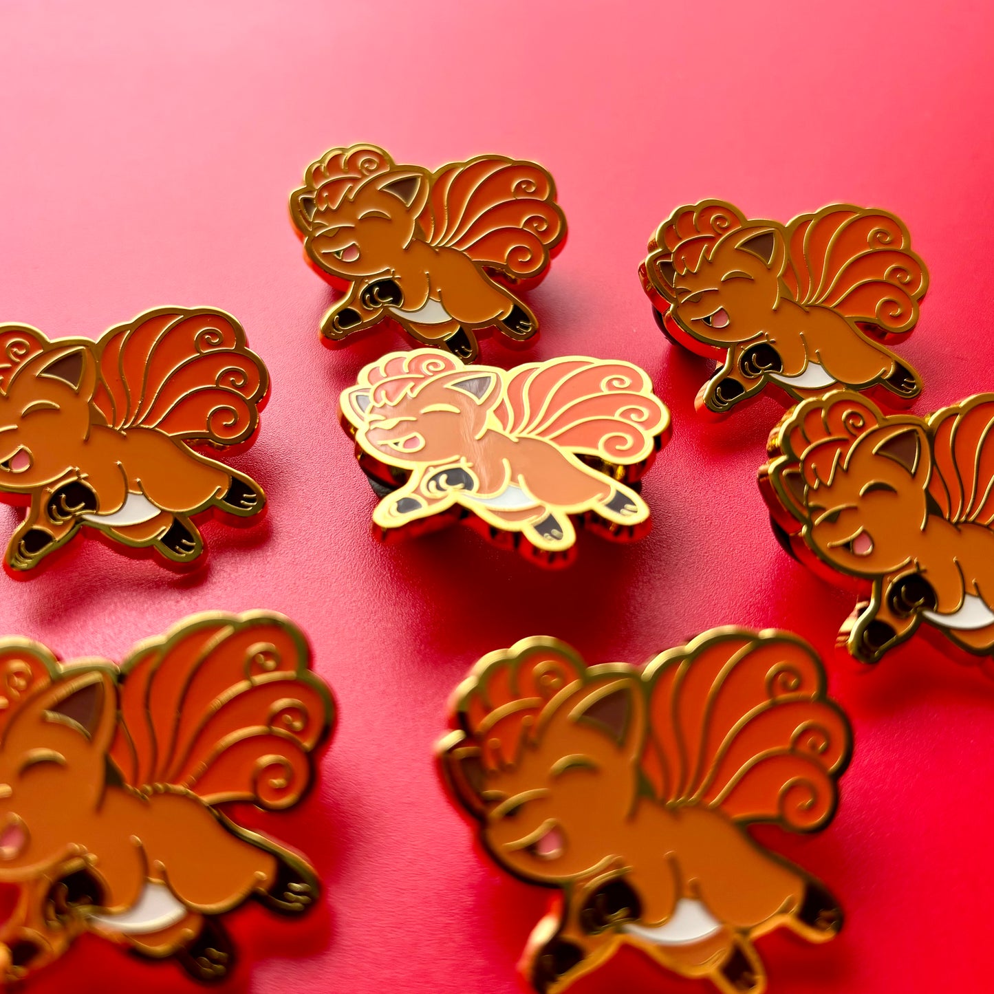 Vulpix Hard Enamel Pin