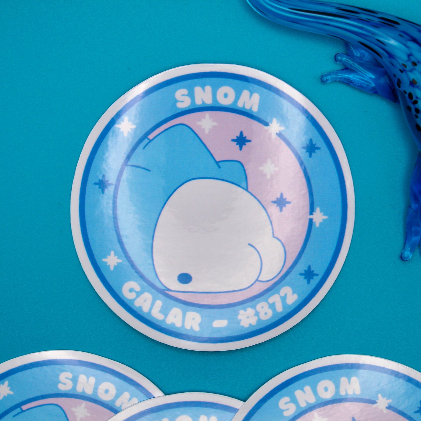 Snom Vinyl Sticker - Pokemon Sticker - Weatherproof Die Cut Sticker - Cute Pokemon Sticker