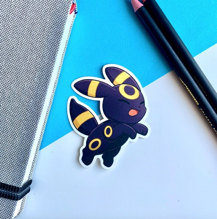 Eeveelutions Vinyl Stickers - Pokemon Sticker - Weatherproof Die Cut Sticker - Cute Pokemon Sticker