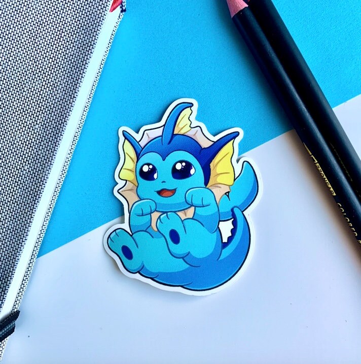 Eeveelutions Vinyl Stickers - Pokemon Sticker - Weatherproof Die Cut Sticker - Cute Pokemon Sticker