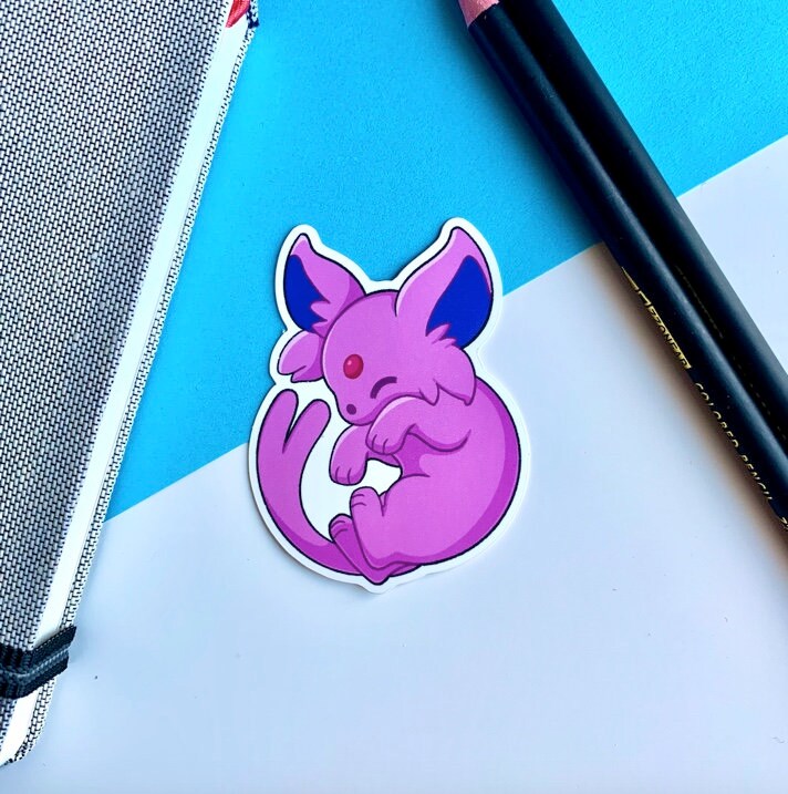 Eeveelutions Vinyl Stickers - Pokemon Sticker - Weatherproof Die Cut Sticker - Cute Pokemon Sticker