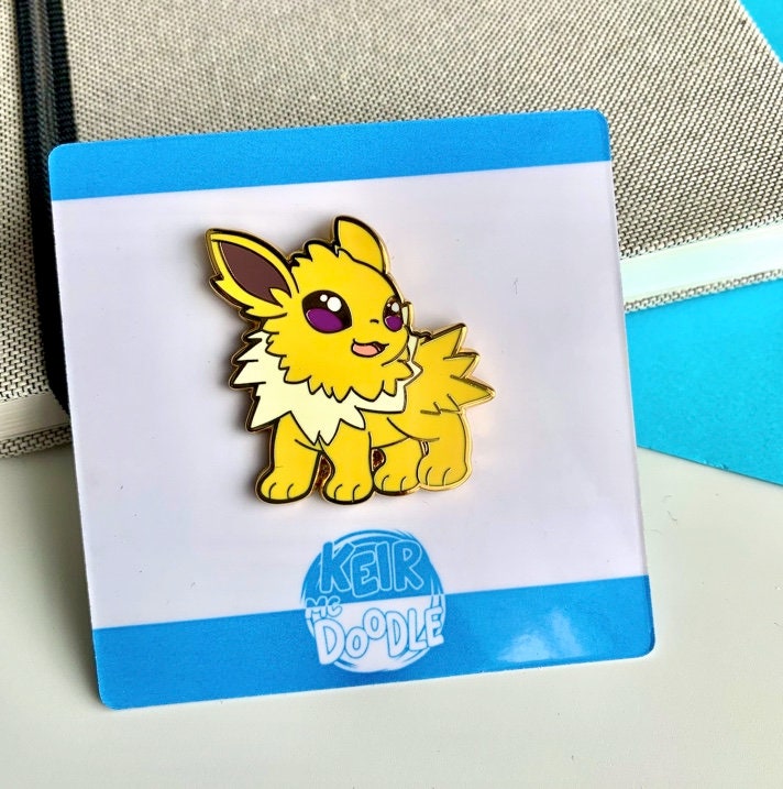 Eeveelutions Enamel Pin - Pokemon Hard Enamel Pin - Cute Enamel Lapel Pin - Pokemon Pin - Cute Accessories