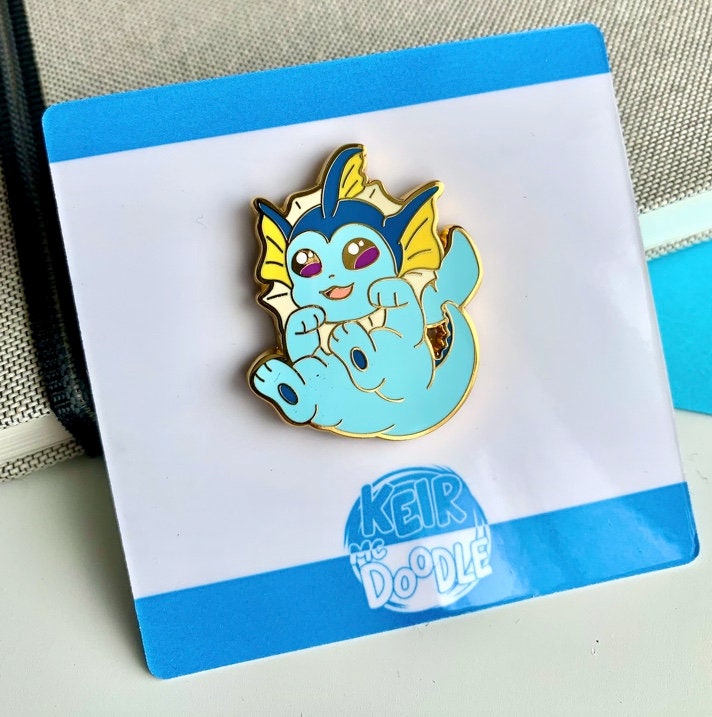 Eeveelutions Enamel Pin - Pokemon Hard Enamel Pin - Cute Enamel Lapel Pin - Pokemon Pin - Cute Accessories