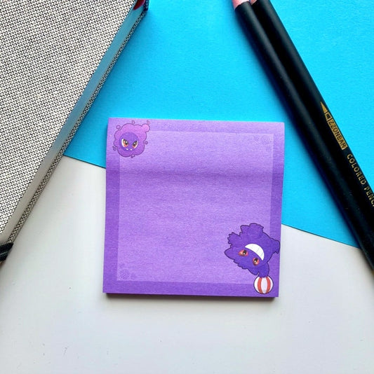 Gengar Sticky Memopad - Cute Desk Memopads - Kawaii Memopads - Pokemon Stationary - Cute Stationary - Kawaii Stationery