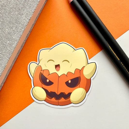 Togepi Halloween Vinyl Sticker