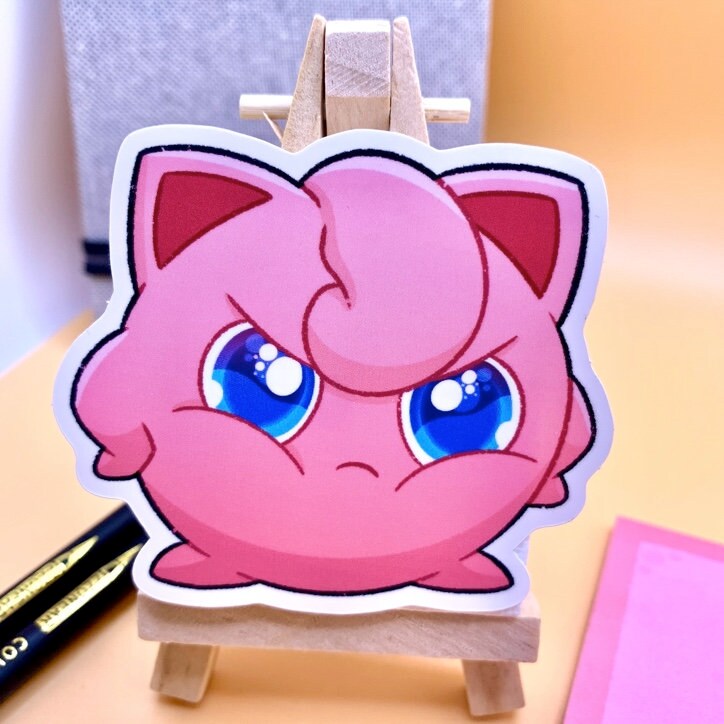 Jigglypuff Vinyl Sticker