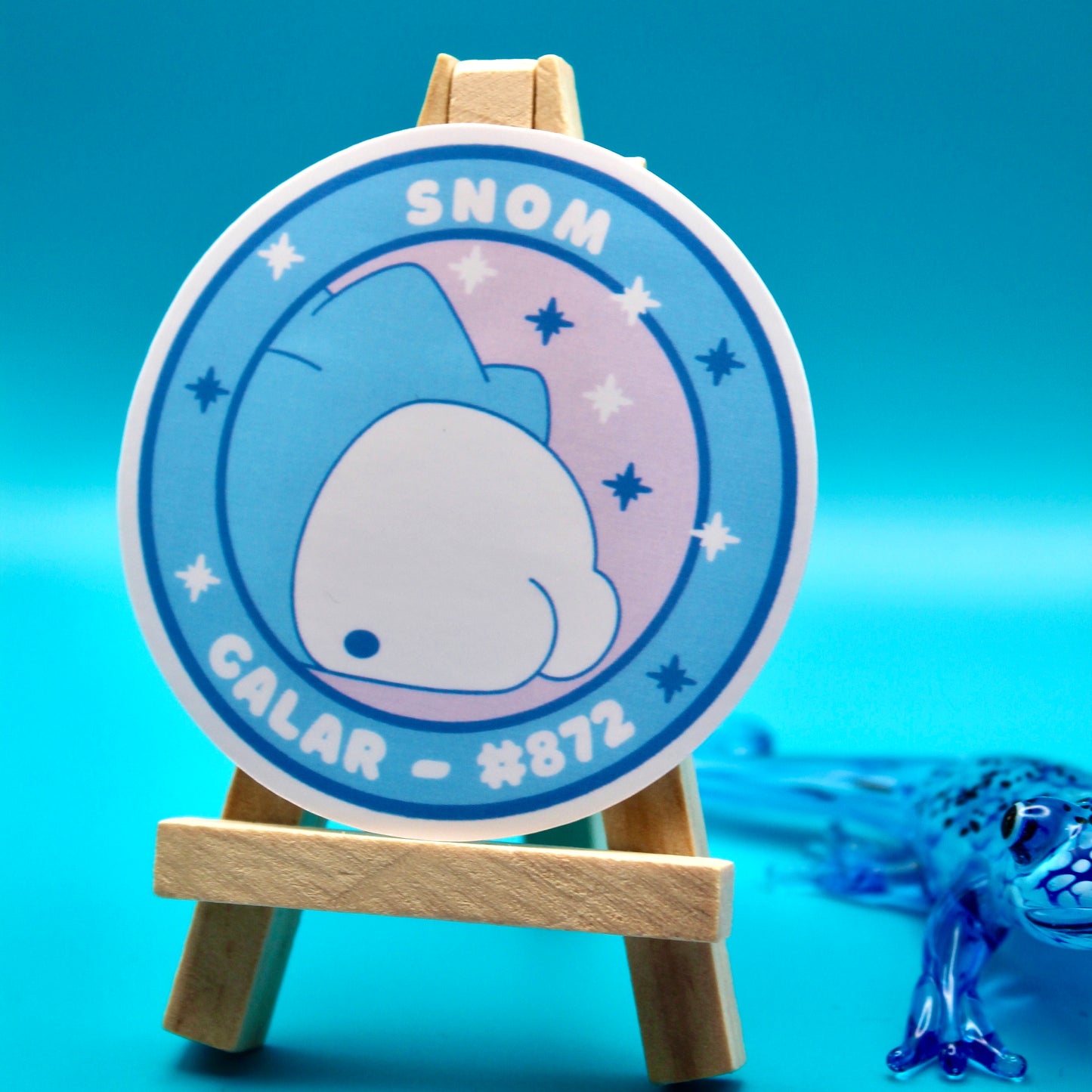 Snom Vinyl Sticker - Pokemon Sticker - Weatherproof Die Cut Sticker - Cute Pokemon Sticker